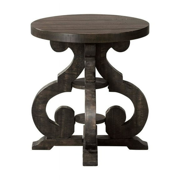 Bowery Hill End Table in Brown