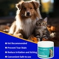 thumbnail image 4 of Buy 2 Get 3! Dog Eye Wipes Dog Eye Wipes Tear Stain Remover Eyes Wipes For Dogs Cats Gently Remove Discharge Debris Tear Wipes For Dog Eyes Face Hypoallergenic 10ml, 4 of 5