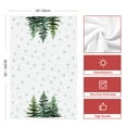 thumbnail image 3 of Sm:)e Snowflakes Christmas  Kitchen Towels Dish Towels, 18x26 Inch Winter Pine Trees Decoration Hand Towels Set of 2, 3 of 6