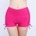 thumbnail image 3 of Side Drawstring Great Elasticity Swimming Trunks Beachwear Lady High Waist Diving Swimming Trunks for Water Activity, 3 of 7
