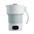 thumbnail image 1 of pitrice Outdoor Travel Cooking Kettle for Water Boiling Foldable Electric Kettle Silicone Water Boiler Hot Tea Heater green, 1 of 1