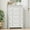 Antique White, variant on Modern Fluted Dresser Bedside Table, 3 or 5 Drawer Wooden Chest of Drawers with Storage, Small End Table Cabinet for Bedroom, Living Room, Hallway, Entryway, Multiple Colors