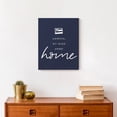 thumbnail image 4 of Creative Products America My Home Sweet Home 11x14 Canvas Wall Art, 4 of 5