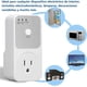 thumbnail image 2 of 1800w Protector de Voltaje para Refrigerador 2 Piezas,Supresor de Transientes,Regulador de Voltaje para TV y Refrigerador,Enchufe Americano 120v,Regulador de para Microondas y Lavadora, 2 of 7