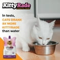 thumbnail image 4 of KittyRade Prebiotic & Electrolyte, Hydration Drink for Cats/Delicious Duck/Cats 6 Weeks and Older/Digestion & Immune Support/Taurine Essential for Eye and Heart Health/3 - 8.4 fl oz Pouches, 4 of 8
