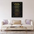 thumbnail image 2 of Mad As The Mist And Snow Poem Wall Decor W. B. Yeats Quote Wall Art Poetry Poster Canvas Modern Oil Painting for Bedroom Contemporary Prints Framed 20x30 in, 2 of 5