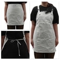 thumbnail image 2 of Unique Bargains 1 Set Kitchen Apron with Headband Cotton Apron for Cooking Baking Large Waterproof Aprons Gray, 2 of 6