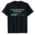 thumbnail image 1 of AALJY T-shirt Décontracté Mode, Sponsor de Confirmation Amusant en Cours, 1 of 5