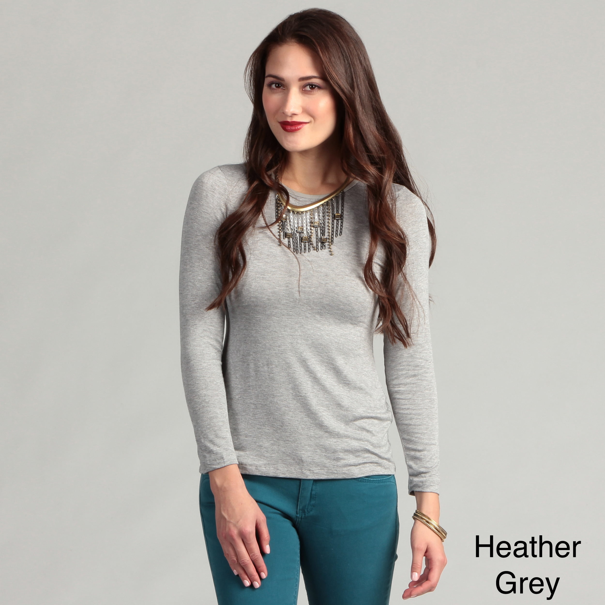 24/7 Comfort Women's Long Sleeve Knit Top