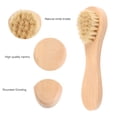 thumbnail image 3 of Cepillo Exfoliante Para La Piel, Cabezal De Cepillo , PromueVe La Circulación Sanguínea, Diseño Ergonímico, Adecuado Para Cejas, Cámelo, Manos Y Pies, 3 of 7