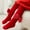Red, variant on uublik Toddler Girls Leggings Red Ultra Soft Brushed Christmas Day Leggings Footed Socks Warm Bottoms, Size 6M-6