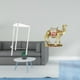thumbnail image 2 of Mesita de noche,Mesa auxiliar de acrílico transparente,mesa auxiliar transparente de 2 niveles,Figura de escritorio,Figura de camello,decoración moderna,regalo de inauguración de la, 2 of 8