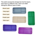 thumbnail image 4 of Unique Bargains 1 Set Watch Parts Storage Box 5 Layer Rectangle Watch Repair Tool Portable Storage Box Watch Tools Colorful, 4 of 7