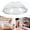 Clear, variant on Microwave Splatter Cover for Food,Clear Microwave Splash Guard Cooker Lid with Handle,Microwave Plate Cover Dish Bowl Plate Serving Cover Home Kitchen Essential,Bpa-Free,Saft Plastic,10.43 Inch