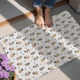thumbnail image 4 of White Buffalo Pattern Door Rugs,Washable Non Slip Door Mats Indoor,Decorative Door Mats,Entry Mat Indoor for Entrance,Bedroom,Kitchen,Bathroom,20"x32", 4 of 6