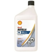 Shell 550049483 Rotella T4 Triple Protection Motor Oil, 1 Quart, Each