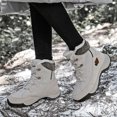 thumbnail image 1 of Botas de nieve impermeables antideslizantes para mujer, zapatos de algodón grueso de terciopelo, botas de esquí al aire libre para deportes de tubo medio para mujer Wmkox8yii  ghj2186, 1 of 9