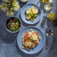 thumbnail image 1 of Tia Mowry 12 Piece Stoneware Dinnerware Set, Blue, 1 of 5