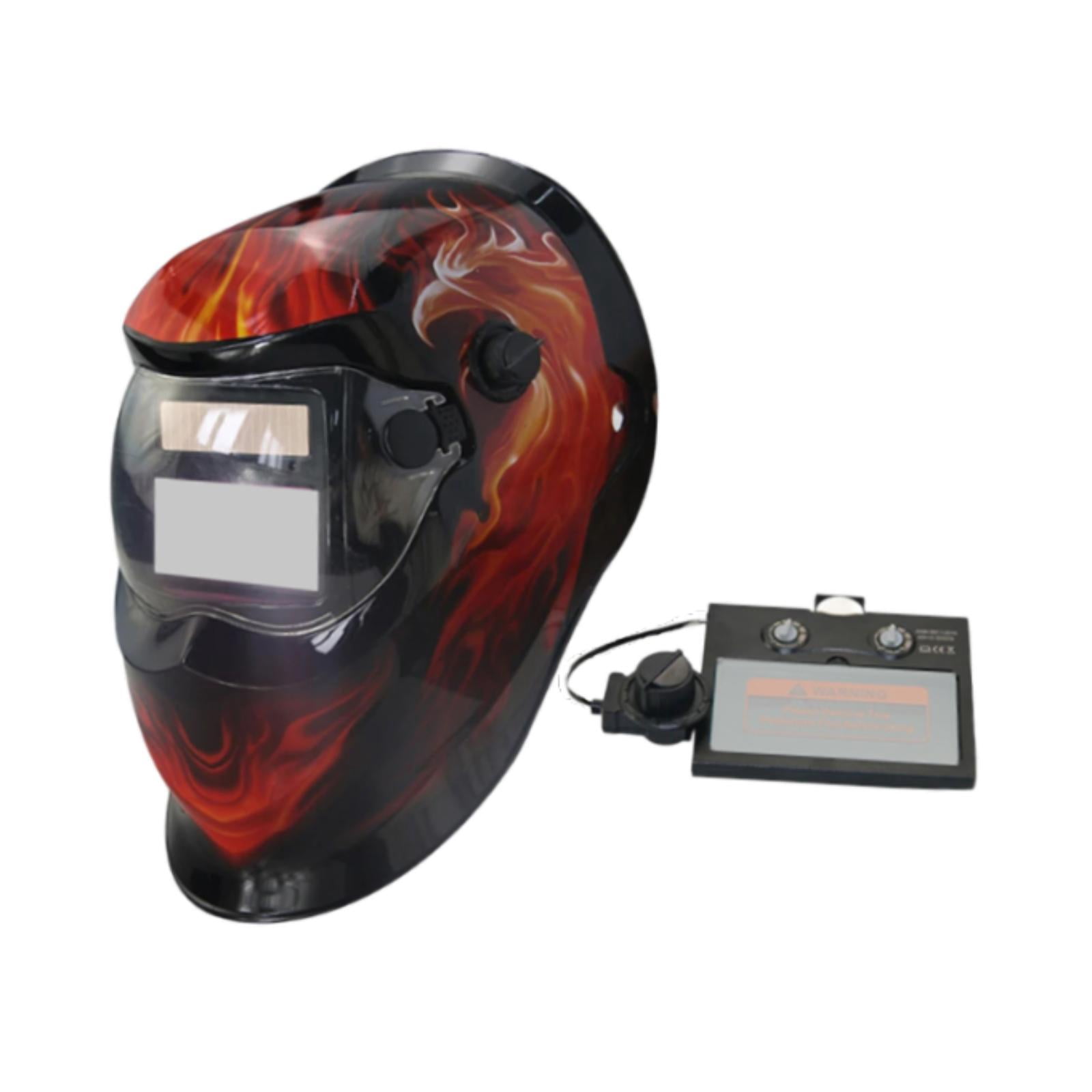 figatia Adjustable Welding Helmet Welder Hood Gear Protection Cover Portable High Temperature Resistant Welding Protector Face