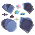 thumbnail image 4 of HINTRMENT Elbow Knee Patches Blue for Diy Projects and Clothes Repair 1 Set, 4 of 8