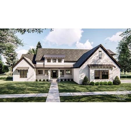 Advanced House Plans: Builder Ready Blueprints | Keegan 29694 | 1.5 Story Plan