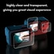 thumbnail image 4 of Caso de la vivienda Andoer Sports Camera Housing Case Set Marco de cámara protectora + Protector de lente de vidrio templado + Reemplazo de cubierta de lente para GoPro Andoer Carcasa, 4 of 7