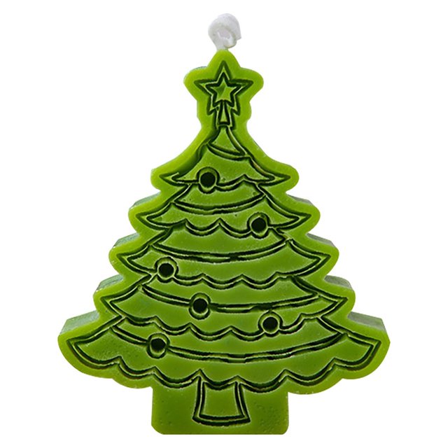 Vela aromática para árbol de Navidad Fiudx regalo complementario juego de decoración para el hogar