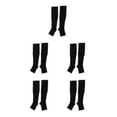 thumbnail image 3 of relayinert Breathable Compression Socks With Zipper Comfortable And Durable Moisture-wicking Nylon High Elastic black L/XL 5Set, 3 of 6