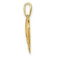 thumbnail image 3 of Auriga Fine Jewelry 10K Yellow Gold Heart w/Paw Print Pendant (L- 39 mm, W-24 mm) for Women, 3 of 6