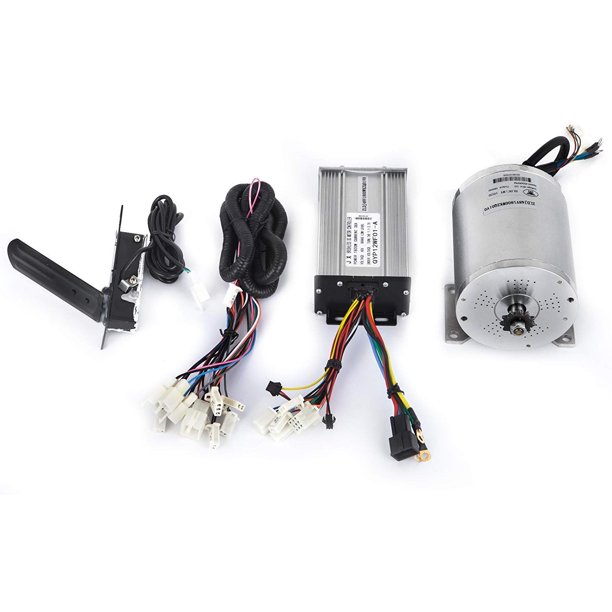 VEVOR 48V 1800W Electric Motor DC Motor 4500 RPM Rated Speed with Brushless Controller Walmart
