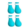 thumbnail image 2 of Uds. Cubierta para pies de gato, silicona multifuncional, previene arañazos, cubiertas ajustables para pies de gato, cubiertas para garras para el cuidado del gato, baño, azul, 2 of 5