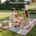 thumbnail image 4 of Christmas Outdoor Rug for Patio/Deck/Porch, Non-Slip Large Area Rug 4 x 6 Ft, Cute Santa Claus Reindeer Red Xmas Balls Snowy Grey Indoor Outdoor Rugs Washable Area Rugs, Camping Rug Carpet Runner, 4 of 8