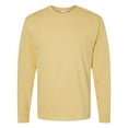 thumbnail image 5 of Hanes Essential-T Men's Long Sleeve T-Shirt, Crewneck, Classic Fit Cotton Tee, Athletic Gold, L, 5 of 5