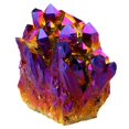 thumbnail image 1 of Rockcloud-espécimen de piedra preciosa para decoración del hogar, cristal recubierto de titanio Natural, cuarzo, púrpura, geoda, Druzy, 1 of 1
