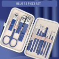 thumbnail image 1 of Professional Manicure Set 7-18 PCS Stainless Steel Nail Clipper Set Thick And Hard Nail Trimmer For Woman And Man Portable Set, 1 of 7