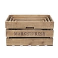 thumbnail image 5 of Cheungs 4 Piece Wood Crate Set, 5 of 5