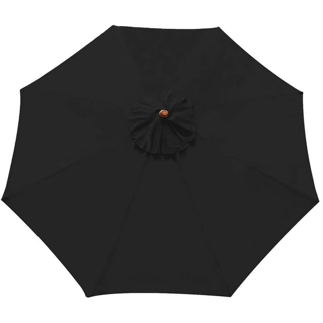 Housse de Remplacement pour Parasol de Marché de Patio pour Usage Extérieur Tissu Polyester Accessoire d'Ombre Durable pour Systèmes de Parasol
