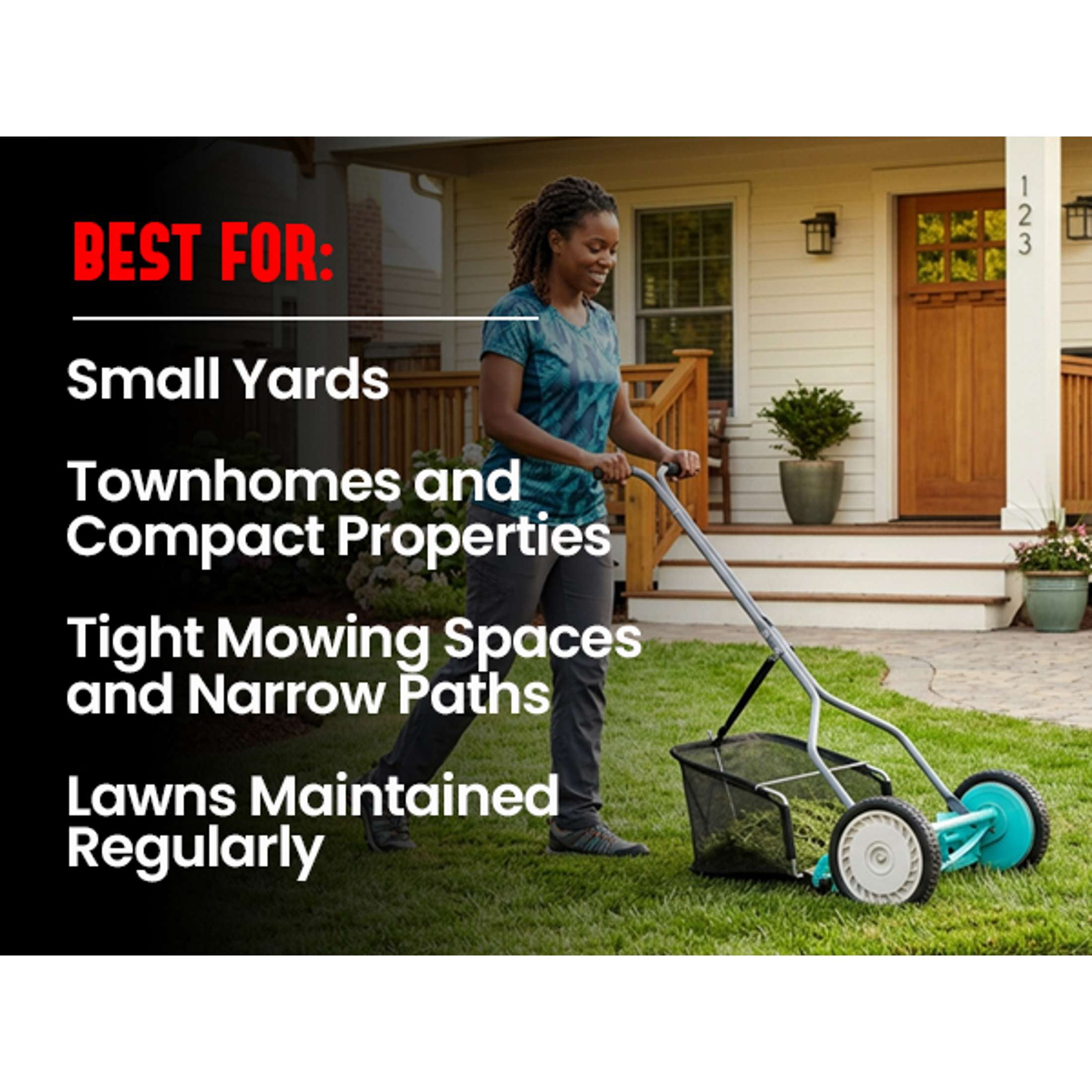 American Lawn Mower Company 1304-14GC Reel Lawn Mower, Mint