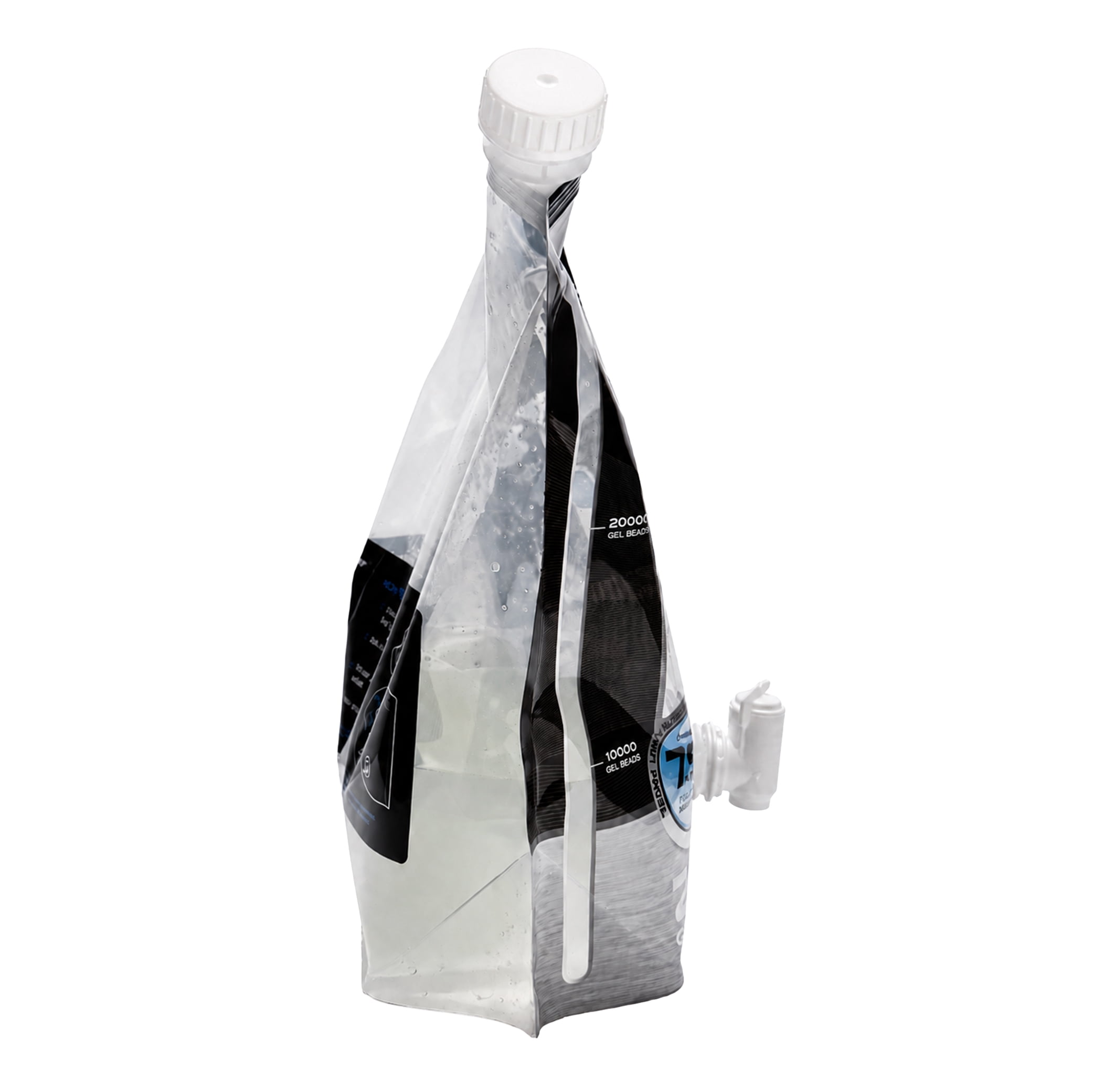 Gelatron 2.5 Gallon Reusable Hydration Bag for 30,000 Gel Beads
