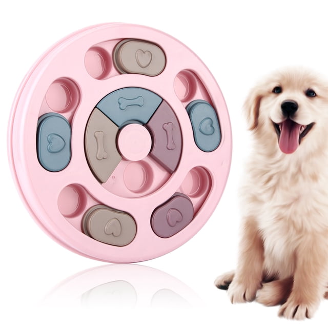 Juguete educativo para perros, alimento portátil de plástico para mascotas, juguete educativo para mascotas, juguete de alimentación educativo para mascotas, construido para precisión Jadeshay A
