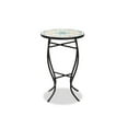 thumbnail image 3 of Baxton Studio Gaenor Modern and Contemporary Black Metal and Multi-Colored Ceramic Tile Plant Stand, 3 of 6