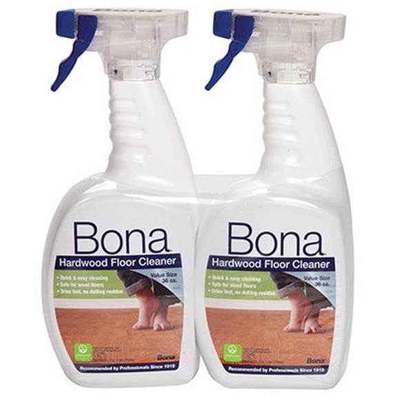 2 Pack Bona Hardwood Floor Cleaning Spray 32oz