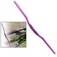 thumbnail image 2 of Langgg Deluxe Mountain Bike Handlebar 31.8mm DH MTB High Rise Bar Purple, 2 of 8