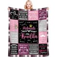 thumbnail image 1 of LHSHID Birthday Gifts for Aunt Blanket Flannel Soft and Comfortable Anti static Bed Sofa Blanket 60x80in, 1 of 5