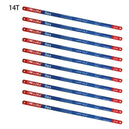 

10PCS Hacksaw Blade 300mm Hand Saw Blades 14T/18T/24T Bi-Metal For Meat Wood Cut