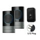 thumbnail image 2 of Timbre de puerta inalámbrico Worallymy con Flash LED timbre impermeable timbre de volumen ajustable enchufe de EE. UU. 2 receptores enchufables Worallymy JD735815605, 2 of 7