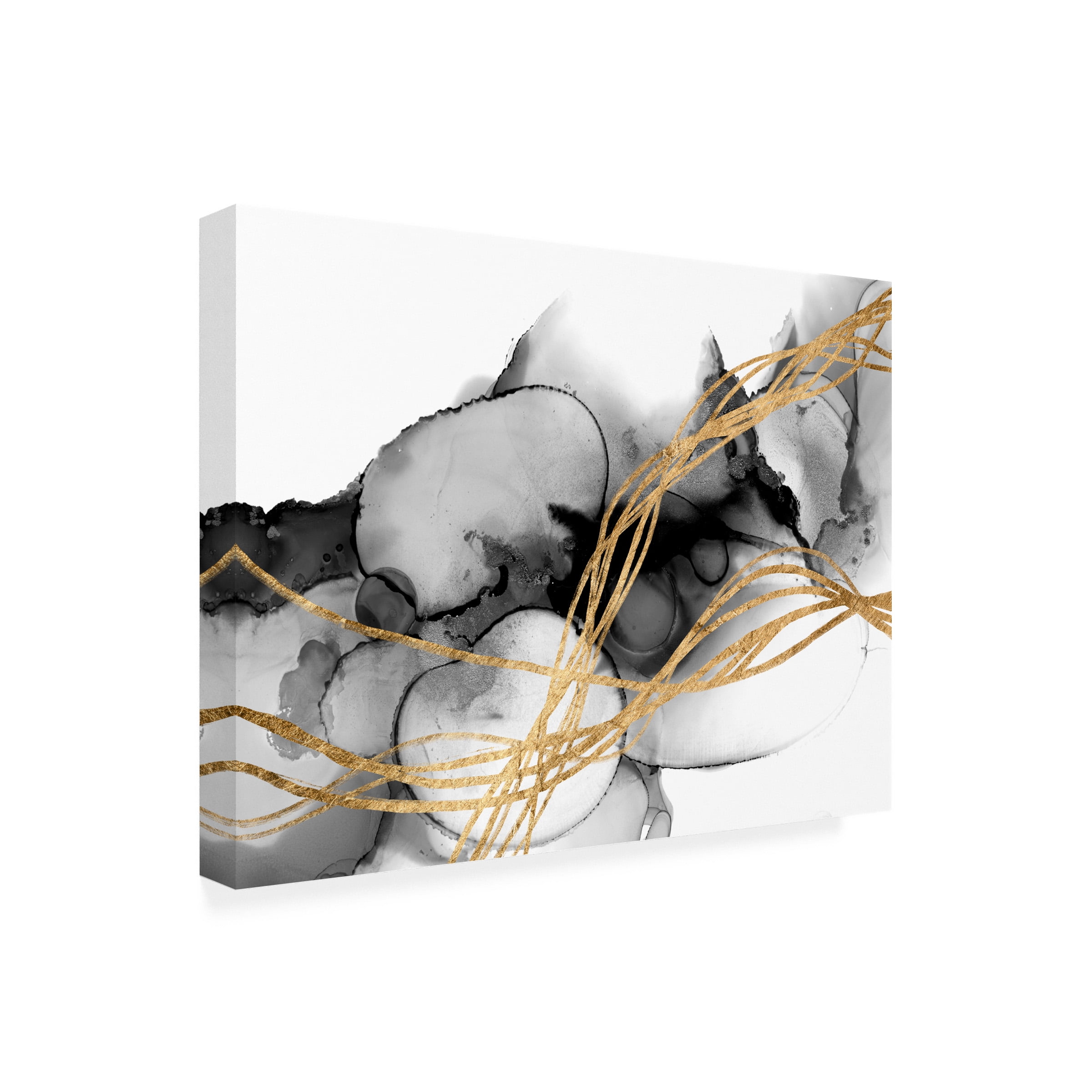 Jennifer Goldberger 'Matrix Undulation II' Canvas Art