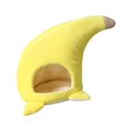 thumbnail image 1 of Hámster Hurón Conejo Ardilla Mascota Forma de Plátano Hamaca Cálida Cama Colgante Casa de Juguete Colco Hamster de mascotas banana hamaca, 1 of 8