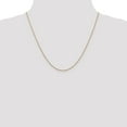 thumbnail image 2 of 14k Rose Gold 20 Inch .7mm Ropa Chain Necklace Pendant Charm, 2 of 9