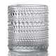 thumbnail image 1 of Taza de agua de vidrio transparente, taza de vidrio retro en relieve, utilizada para cerveza, cócteles, agua con gas, bebidas, 1 of 5